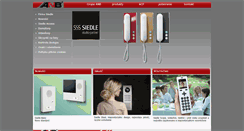 Desktop Screenshot of domofonysiedle.pl